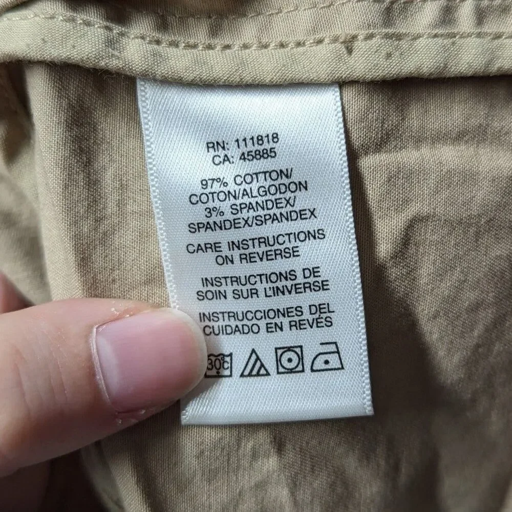 Minimalist Military Chic Tailored‎ Luxe Michael Kors Beige Jacket 8P